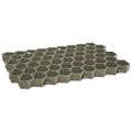 vidaXL Zatrávňovacie mriežky 16 ks zelené 60x40x3 cm plast