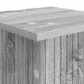 vidaXL Stojan na rastliny 2 ks Sivá sonoma 30,5 x 30 x 80,5 cm