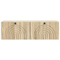 vidaXL Nástenná TV skrinka Dub sonoma 98 x 31 x 30 cm Kompozitné drevo