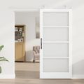 vidaXL Posuvné dvere ORKDAL 93 x 202 cm Biela