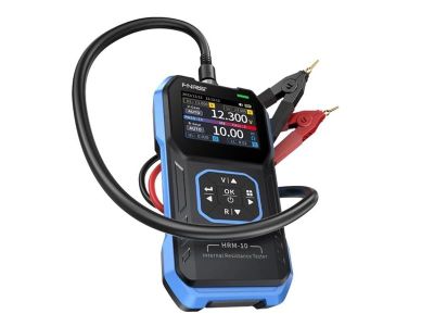 Tester batérií FNIRSI HRM-10.