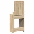 vidaXL Toaletný stolík Sonoma dub 50 x 41 x 135 cm Kompozitné drevo
