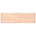 vidaXL Stolová doska 220x60x(2-6) cm neošetrený masív živé hrany