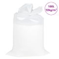 vidaXL Výplň do sedacích vakov EPS 100 L Biela 10 kg/m³