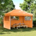 vidaXL Párty stan 279 x 410 x 315 cm Oranžová Oxfordská látka