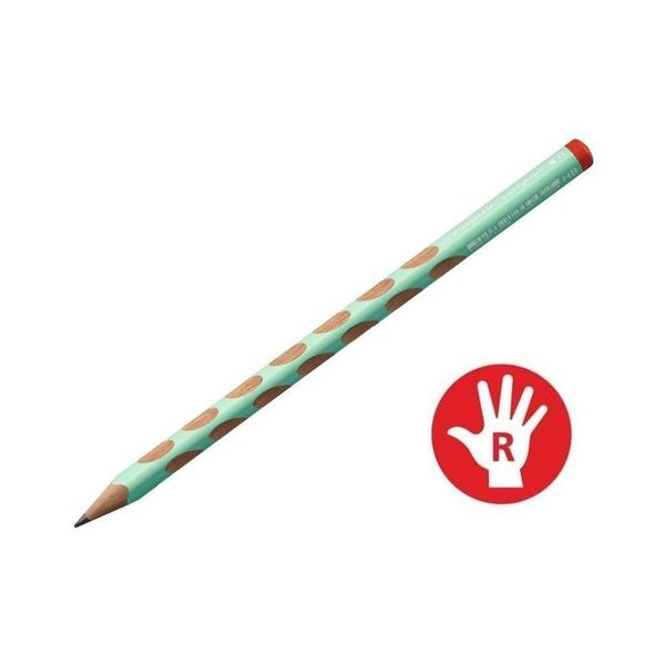 Ceruzka grafitová Zelená pastel pre pravákov