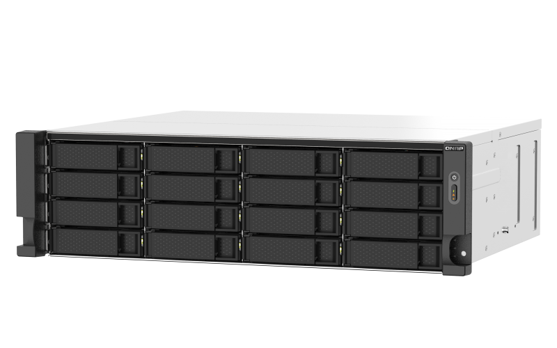 QNAP TS-1673AU-RP-16G (Ryzen V1500B 2,2GHz / 16GB RAM / 16x SATA / 2x 2,5GbE / 2x PCIe / 2x zdroj)