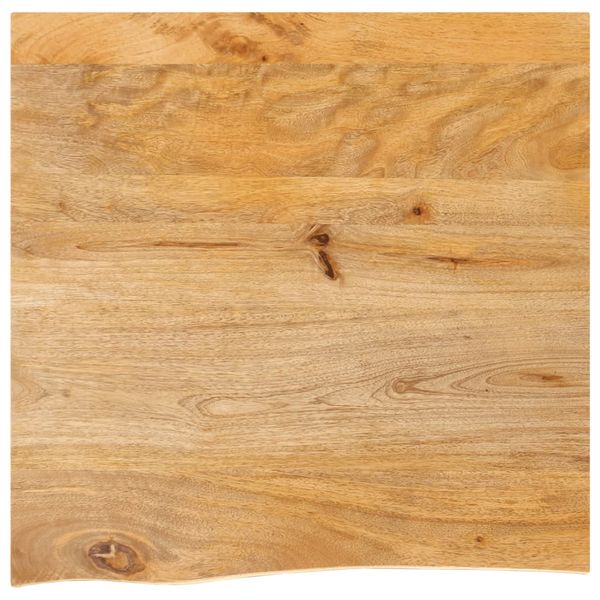 vidaXL Stolová doska živá hrana 60x60x2,5 cm masívne mango