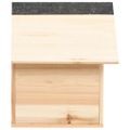 vidaXL Domček pre veveričky masívne jedľové drevo 26x25x29 cm
