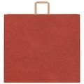 vidaXL Papierové tašky 250 ks s rúčkami, červené, 54x15x49 cm