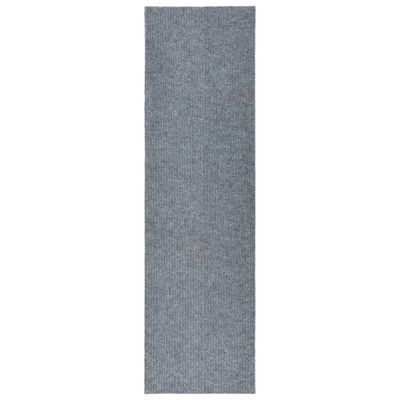 vidaXL Rohož na zachytávanie nečistôt 100x400 cm modro-sivá