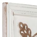 vidaXL Umenie dekorácia 2 ks 40 x 40 x 1,5 cm Konštruované drevo
