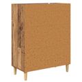 vidaXL Servírovacia skriňa Staré drevo 34 x 69.5 x 89 cm