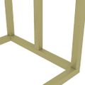 vidaXL Voľne stojaci stojan na uteráky zlatý 48x24x79 cm železo