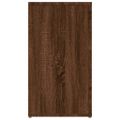 vidaXL Komoda hnedý dub 100x33x59,5 cm spracované drevo