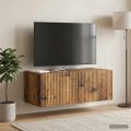 vidaXL Nástenná TV skrinka 78,5 x 41 x 30 cm Staré drevo