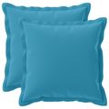 vidaXL Poťah na podložku 2 ks HOUTEN Svetlomodrá 45 x 45 cm Polyester