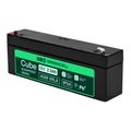 AGM12V2-3AH-H Green Cell AGM VRLA 12V 2,5Ah bezúdržbová batéria pre pokladne, hračky a kamery (178×3