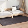 vidaXL Kusové koberce SIROLO Antracitová 170 x 120 cm Polyester