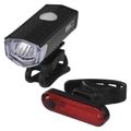 Svetlomil na koleso EMOS P3923 LED predný + zadný nabíjač, 90 lm