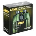 Binokulárny ďalekohľad LEVENHUK Army 10x50 so zameriavačom