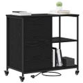 vidaXL Kabinet s nabíjacou stanicou 76 x 41 x 72 cm Kompozitné drevo
