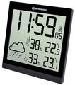 Meteostanica Bresser TemeoTrend JC LCD RC (nástenné hodiny), čierna