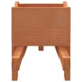 vidaXL Fúrikové kvetináče 2 ks 47x15x19 cm jedľový masív