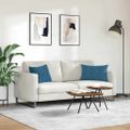 vidaXL Vankúše na pohovku 2 pcs Modrá 60 x 40 cm Kordúrová tkanina