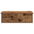 vidaXL Nástenná skrinka Old Wood 60x26x18,5 cm Engineered Wood