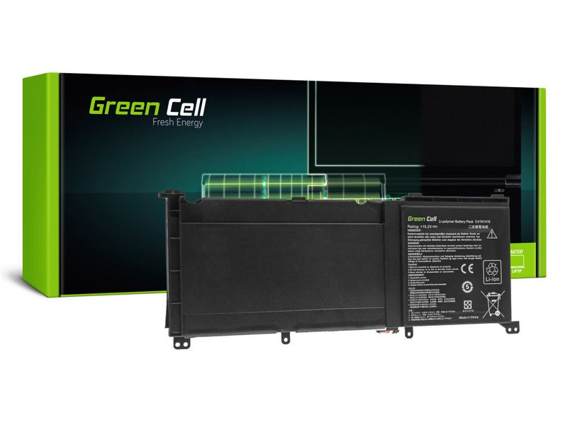 Green Cell AS130 batéria pre Asus 501J G501JW G501V G501VW a Asus ZenBook Pro UX501 UX501J UX501JW