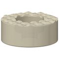 vidaXL Podložky na nohy stoličky 2 ks Priehľadná Ø 15 x 16 mm PVC