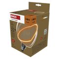 LED žiarovka DECO G130SRA / E27 / 4 W (22 W) / 220 lm / flame