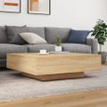 vidaXL Konferenčný stolík dub sonoma 100x100x31 cm kompozitné drevo