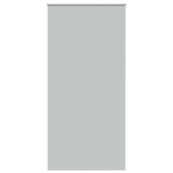 vidaXL Roleta Zatemnenie svetlo šedá 100x210cm Šírka látky 95,7cm