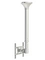 Neomounts  FPMA-C200 / Flat Screen Ceiling Mount (Height: 64-104 cm) / Silver Držák, VESA, stropní, pro monitor, úhloprícka 10"-40", náklon 180°, otácení 180°, rotace 360°, nosnost 20kg, stríbrný
