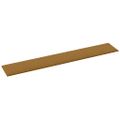 vidaXL Nástenné panely 12 ks hnedé 90x15 cm zamat 1,62 m²