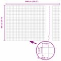 vidaXL Euro plot 1 x 10 m Železo potiahnuté PVC Zelená
