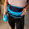 Masážna hula hoop FH01 so závažím modrá