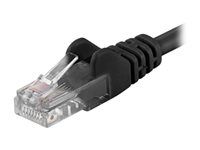 Patch kábel - RJ-45 (M) do RJ-45 (M) - 3 m - UTP - CAT 6 - lisovaný - čierna