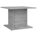 vidaXL Konferenčný stolík, sivá sonoma 55,5x55,5x40cm kompozitné drevo