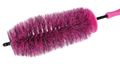 Kartáč na čistenie ráfikov kolies auta CAR DETAILING TIRE BRUSH PINK SIXTOL