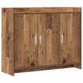 vidaXL Servírovacia skriňa Staré drevo 98,5 x 33 x 80 cm