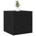 vidaXL Nástenná skriňa pre TV 30,5 x 30 x 30 cm Čierny dub