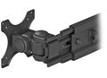 Neomounts FPMA-D700D4/Držák displeje/na stůl/19-30"/svorka/VESA 100X100/nosn. 4x8kg/4 displeje/černý Držák, VESA, stolní, pro 4 ploché monitory, úhloprícka 19"-30", náklon 180°, otácení 180°, rotace 360°, nosnost 32kg, cerný