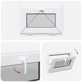 vidaXL Podkrovné okno RISOR 60 x 40 cm PVC a sklo