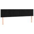 vidaXL Posteľný rám boxspring s matracom čierny 160x200 cm zamat