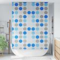 vidaXL Sprchová roleta 160x240 cm, kruhy