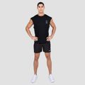 Tielko Discipline Black - GymBeam, veľkosť M