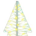 vidaXL Vianočný stromček 160 LED Teplá biela 150 cm PET